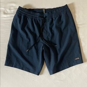 Volcom Blue Board Shorts Quick-Dry Elastic Waist